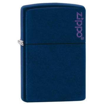 Zippo Classic Navy Matte Zippo Logo Lighter